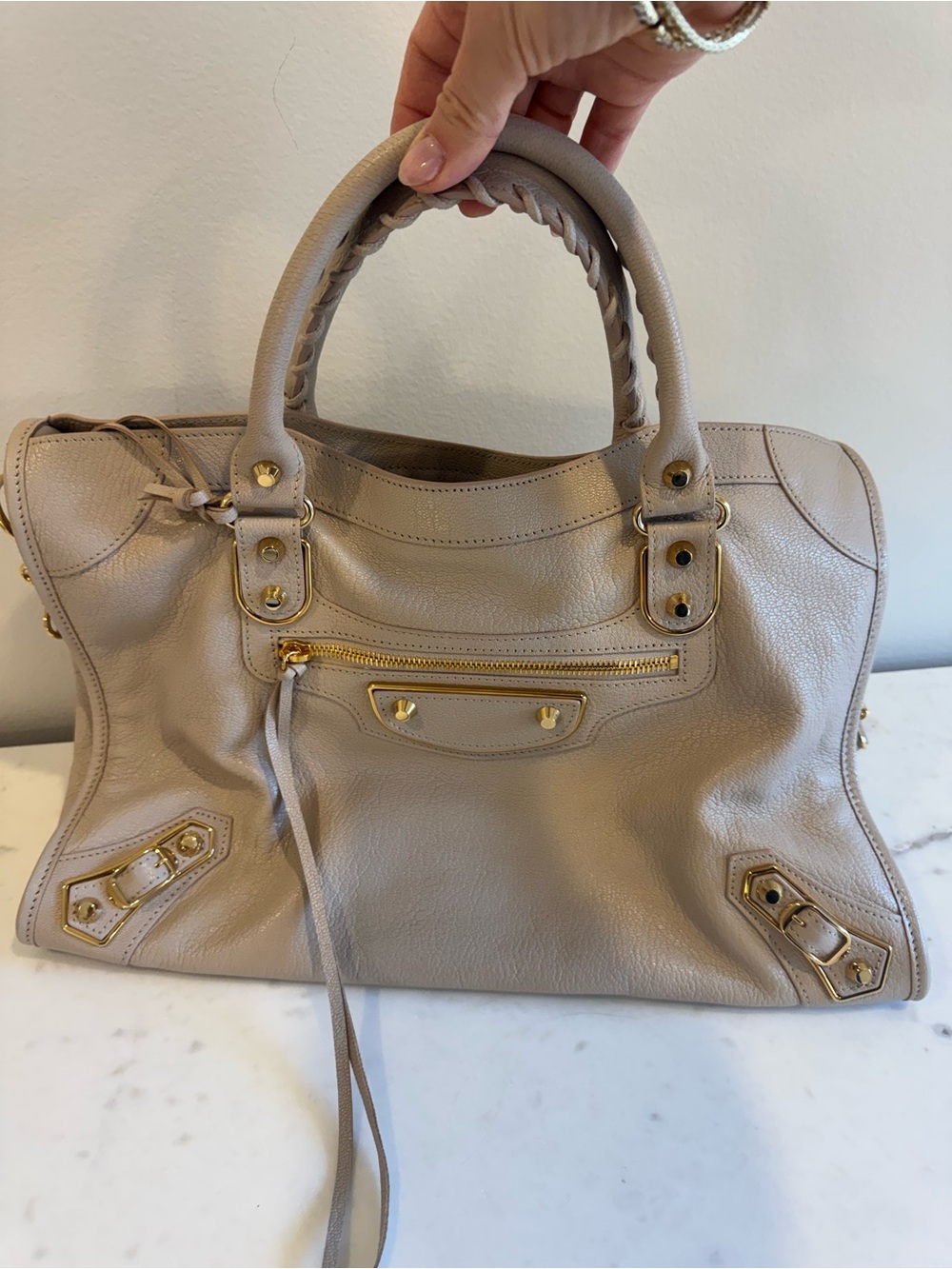 Balenciaga Beige City Bag Medium